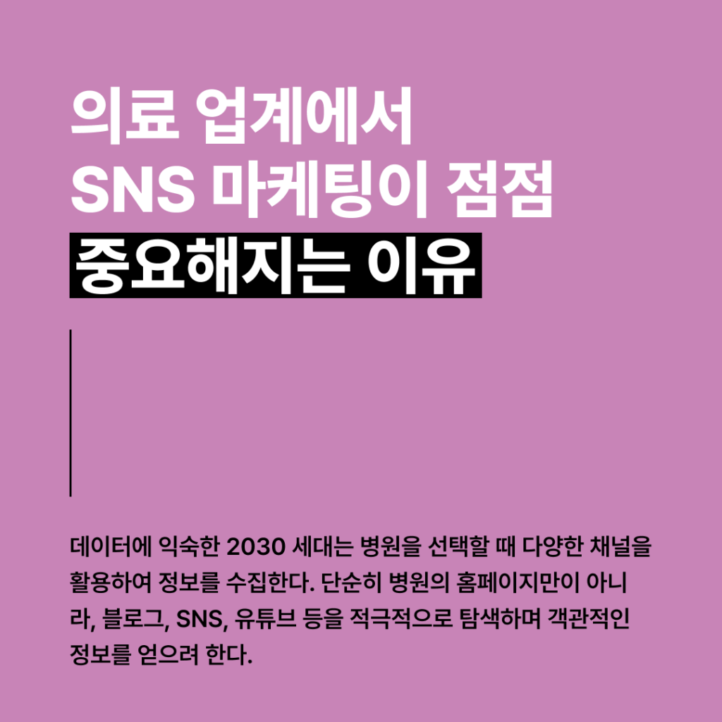 2030 세대가 병원을 선택하는 기준과 마케팅 전략 2 2030 세대가 병원을 선택하는 기준과 마케팅이 점점 중요해지는 이유